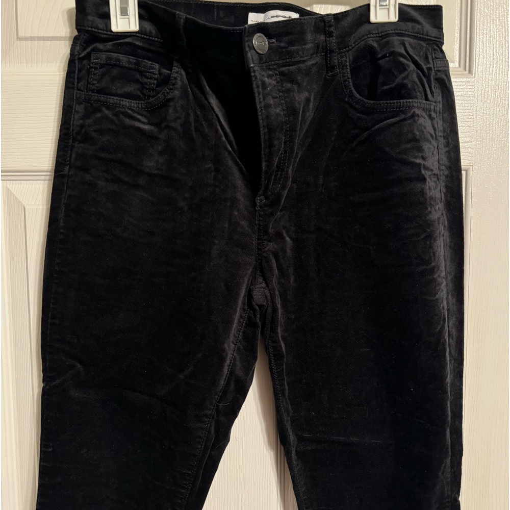 Velvet pants from LOFT